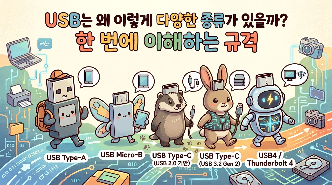 USB종류 썸네일